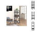 Vidaxl Libreria 3 Scomparti Grigio 40X30X105 Cm Materiale A Base Di Legno - Librerie E Scaffalature