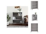 Vidaxl Libreria Grigio Sonoma 69,5X32,5X90 Cm Materiale A Base Di Legno - Librerie E Scaffalature