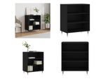 Vidaxl Credenza Schwarz 57X35X70 Cm Holzwerkstoff - Credenza - Credenze - Lagerschrank - Buffet