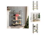 Vidaxl Libreria 4 Scomparti 100X30X140 Cm In Legno Di Pino Massiccio - Librerie E Scaffalature