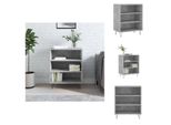 Vidaxl Credenza Grigio Cemento 57X35X70 Cm In Legno - Credenze