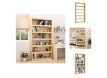 Vidaxl Libreria/Divisorio 100X30X200 Cm In Legno Di Pino Massiccio - Librerie E Scaffalature