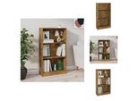 Vidaxl Libreria In Rovere Affumicato 60X24X109 Cm In Materiale Ligneo - Librerie E Scaffali