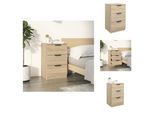 Vidaxl Comodino Rovere Sonoma 40X36X65 Cm - Comodini