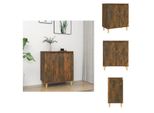 Vidaxl Credenza Rovere Fumé 60X35X70 Cm Materiale Legno - Credenze