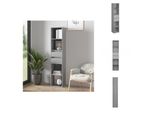 Vidaxl Libreria Grigio Sonoma 36X30X171 Cm Materiale A Base Di Legno - Librerie E Librerie