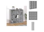 Vidaxl Libreria Grigio Sonoma 98X30X98 Cm - Librerie E Scaffalature