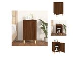 Vidaxl Comodino Marrone Effetto Rovere 40X35X70 Cm Materiale Legno - Comodini