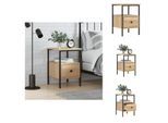 Vidaxl Comodino Rovere Sonoma 34X36X50 Cm Materiale Legno - Comodini