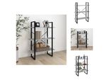 Vidaxl Libreria Grigio Sonoma 100X30X105 Cm Materiale A Base Di Legno - Librerie E Scaffalature