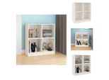 Vidaxl Credenza Bianca 70X33X76 Cm In Pino Massiccio - Credenze