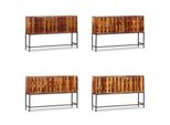 Vidaxl Credenza In Legno Massiccio 120 X 30 X 80 Cm - Credenza - Credenze - Credenze - Credenze - Madie