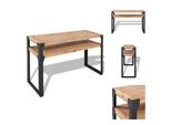 Vidaxl Consolle In Legno Massiccio Di Acacia 120X40X85 Cm - Tavoli Laterali