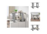 Vidaxl Libreria/Divisorio Grigio Sonoma 80X30X51 Cm - Librerie E Scaffalature