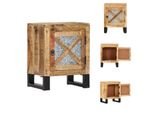 Vidaxl Comodino 40 X 30 X 50 Cm In Legno Massiccio Di Mango - Credenze