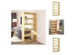 Vidaxl Libreria/Divisorio 80X35X167 Cm In Legno Di Pino Massiccio - Librerie E Scaffalature