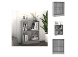 Vidaxl Libreria Grigio Sonoma 60X24X74,5 Cm Materiale A Base Di Legno - Librerie E Librerie
