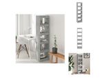 Vidaxl Libreria/Divisorio Grigio Cemento 40X30X166 Cm - Librerie E Scaffalature