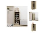 Vidaxl Scarpiera Rovere Sonoma 32X35X92 Cm In Legno - Scarpiere E Armadietti