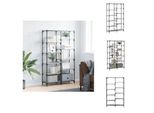 Vidaxl Libreria Grigio Sonoma 100X32X170 Cm Materiale A Base Di Legno E Ferro - Librerie & Librerie