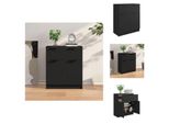 Vidaxl Credenza Nera 60X30X70 Cm In Legno - Credenze