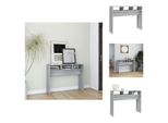 Vidaxl Consolle Grigio Sonoma 105X30X80 Cm In Materiale Ligneo - Tavolini