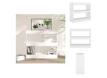 Vidaxl Libreria/Divisorio Bianco 80X30X72 Cm - Librerie E Scaffalature
