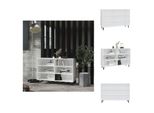 Vidaxl Credenza Bianca 103,5X35X70 Cm Materiale A Base Di Legno - Credenze