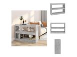 Vidaxl Libreria/Divisorio Grigio Cemento 100X30X72 Cm - Librerie E Scaffalature