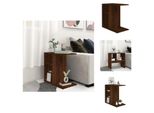 Vidaxl Tavolino Marrone Effetto Rovere 50X30X50 Cm In Legno - Tavolini