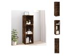 Vidaxl Libreria/Tv In Rovere Fumé 36X30X114Cm In Legno - Librerie E Scaffalature