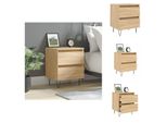 Vidaxl Comodino Rovere Sonoma 40X35X50 Cm Materiale Legno - Comodini