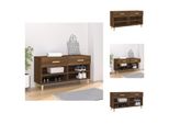 Vidaxl Scarpiera Marrone Effetto Rovere 102X35X55 Cm Materiale Legno - Scarpiere E Armadietti