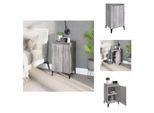 Vidaxl Comodino Grigio Sonoma 40X35X70 Cm Materiale A Base Di Legno - Comodini