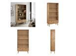 Vidaxl Scaffale Otta Con 2 Cassetti In Pino Massiccio Marrone - Scaffale - Librerie - Libreria - Scaffale Di Stoccaggio