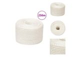 Vidaxl Corda Da Lavoro Bianca 14 Mm 250 M In Polipropilene - Corde