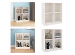 Vidaxl Credenza Bianca 70X33X76 Cm In Pino Massiccio - Credenza - Credenze - Armadio - Scaffale Per Riporre Gli Oggetti