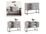 Vidaxl Credenza Grau Sonoma 100X40X79,5 Cm Holzwerkstoff - Credenza - Credenze - Comò - Anrichte