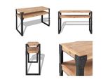 Vidaxl Tavolo Consolle In Legno Massiccio Di Acacia 120X40X85 Cm - Tavolo Consolle - Tavoli Consolle - Tavoli - Tavoli
