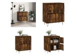 Vidaxl Credenza In Rovere Affumicato 60X35X70 Cm Materiale A Base Di Legno - Credenza - Credenze - Cassettiera - Credenza