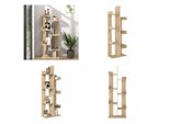 Vidaxl Libreria Rovere Sonoma 48X25,5X140 Cm Materiale A Base Di Legno - Libreria - Librerie - Librerie - Librerie - Librerie