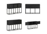 Vidaxl Credenza 115X30X76 Cm Legno Massiccio Di Mango - Credenza - Credenze - Credenza Di Legno - Credenze Di Legno