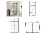 Vidaxl Schermo Doccia Per Cabina Doccia Con Vetro Trasparente Esg 140X195 Cm - Schermo Doccia - Schermi Doccia - Cabina Doccia - Docce Walk-In