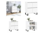 Vidaxl Credenza Bianca 60X35X70 Cm Materiale A Base Di Legno - Credenza - Credenze - Cassettiera - Credenza