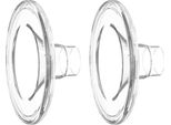 Youha - Protezioni Per Il Seno In Silicone - Set Di 2 - Accessori Per Tiralatte - Senza Bpa - Parti Per Tiralatte Senza Fili - Originale Youha - Misura: 24Mm
