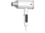 Asciugacapelli Ionico Electricsun, 1875W, 3 Impostazioni Di Calore E 2 Di Velocità, Con Sensore Tattile, Bianco