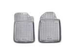 Element Tappetini In Gomma 3D Per Renault Kangoo, 1998-2008, 2 Pezzi.