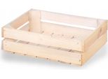 Nuove Cassette Per La Frutta Cassette Di Legno Cassette Per Il Vino Cassette Per Le Mele Naturale 40X30X12Cm