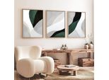 Wallity, Huhu229 - 50 X 70, Quadri, Multicolore, Mdf, 50 X 70 Cm