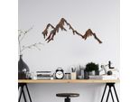 Wallity, Rusty Mountain, Decorazione Murale, Anticatura, Metallo, 45 X 70 Cm